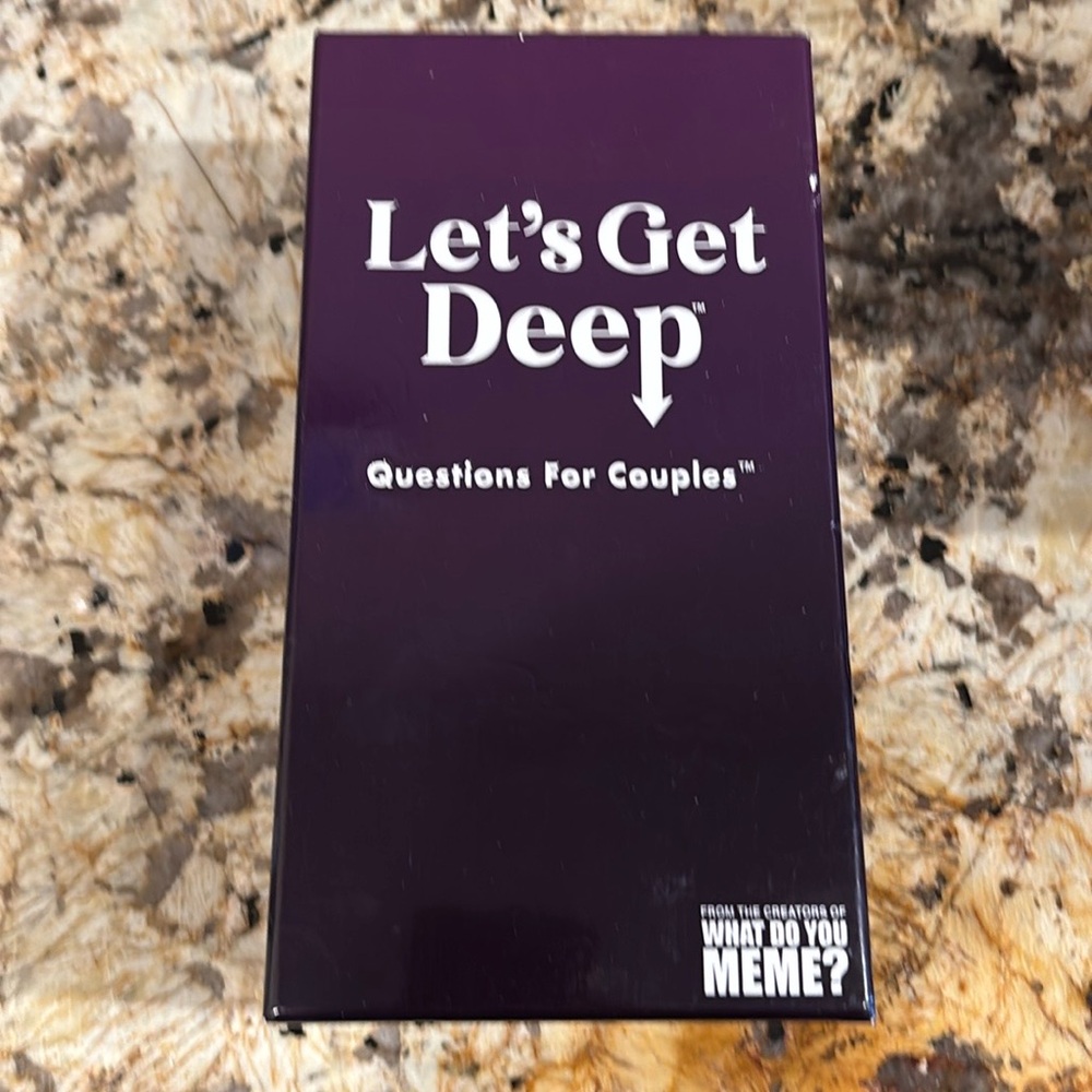 Let’s Get Deep couples game